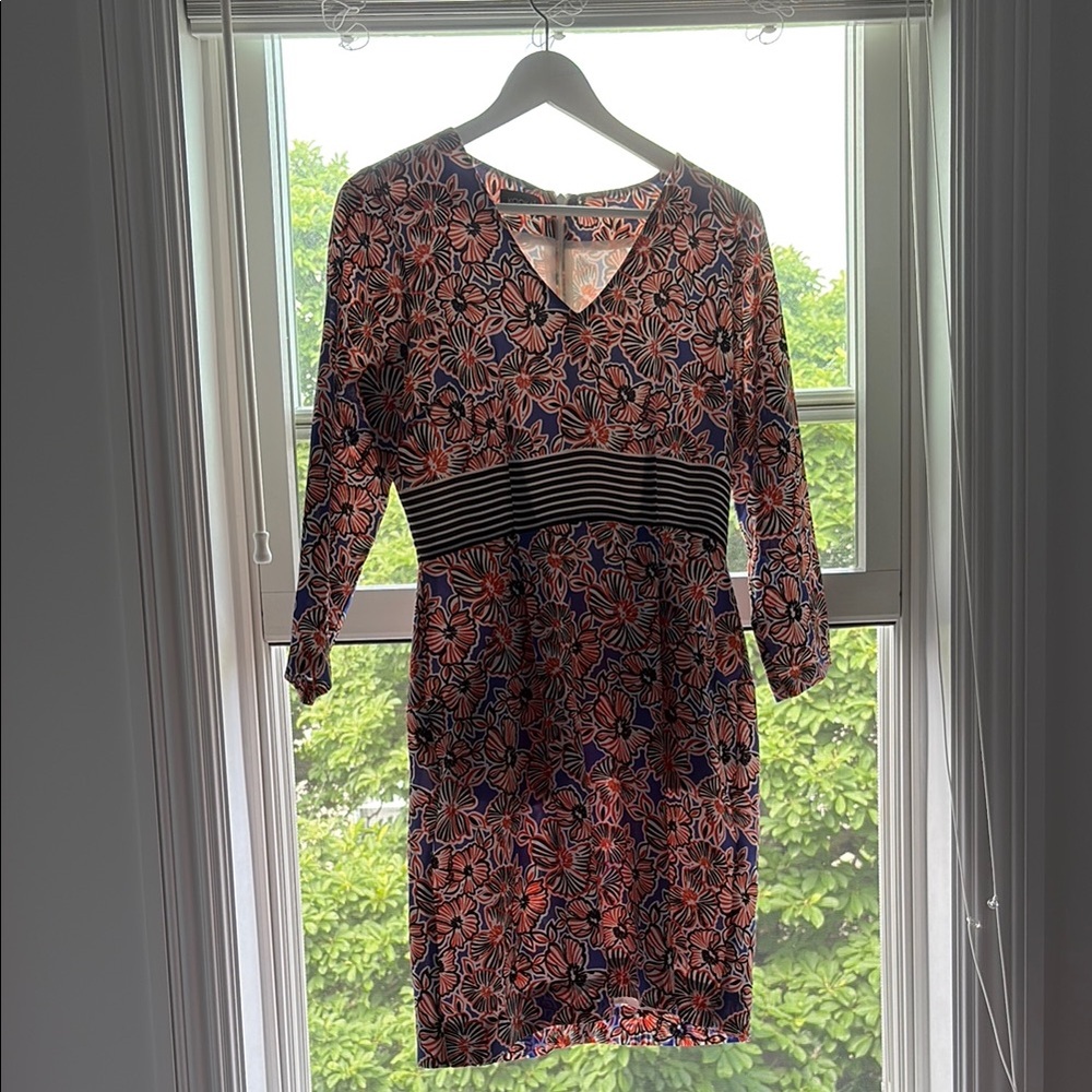 Floral V-Neck Dress